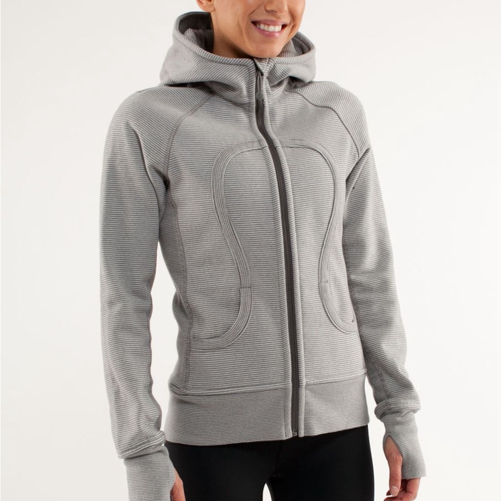Lululemon Athletica Light Gray Women's Hoodie